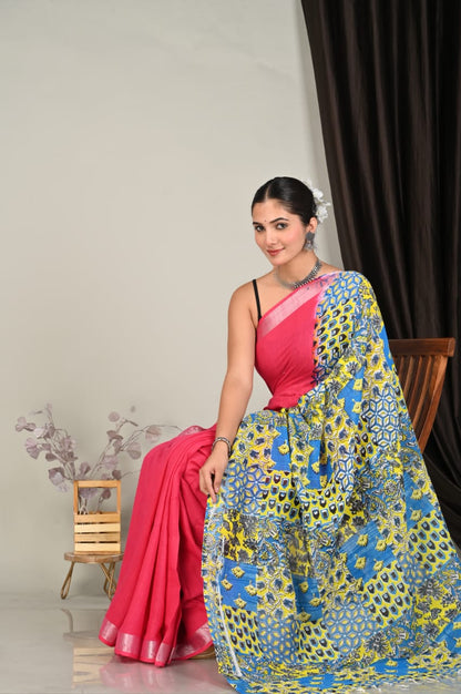 Kalamkari Saree