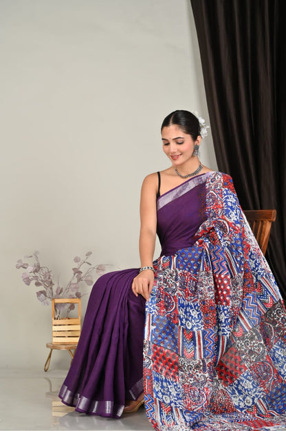 Kalamkari Saree