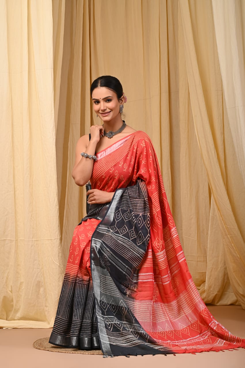 Kalamkari Saree