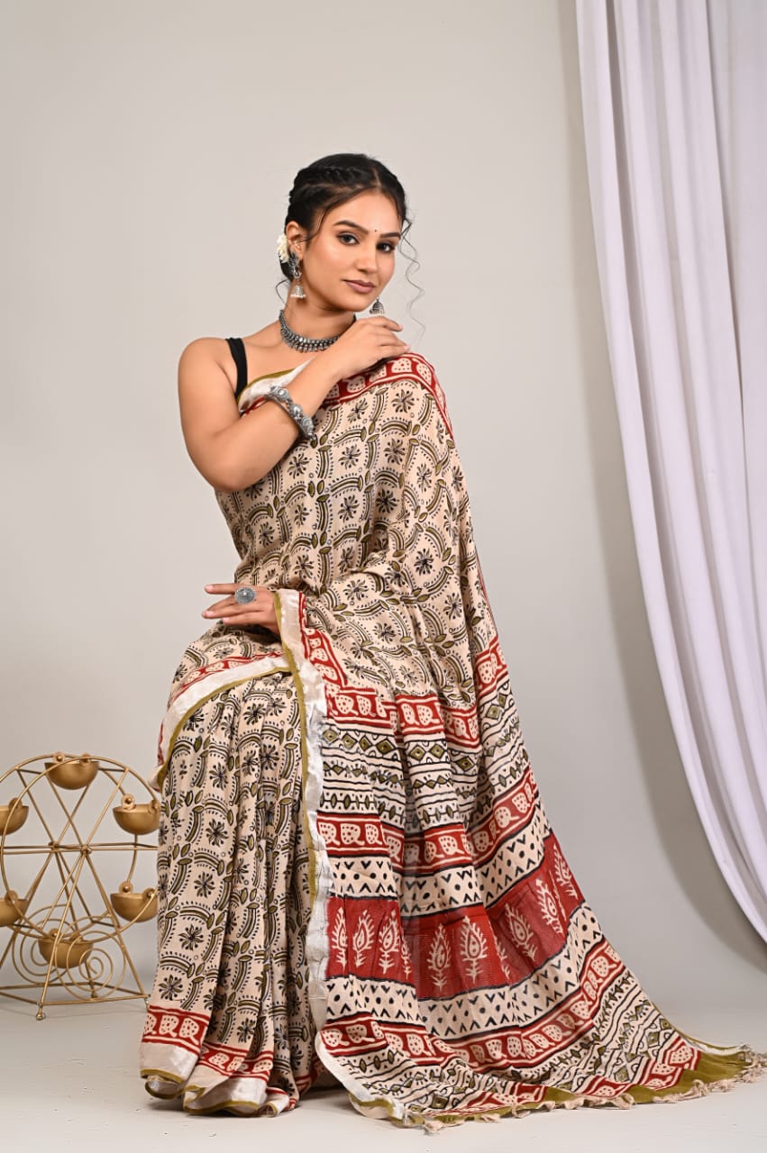 Kalamkari Saree