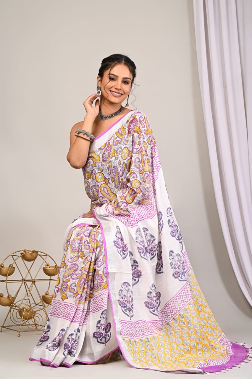 Kalamkari Saree