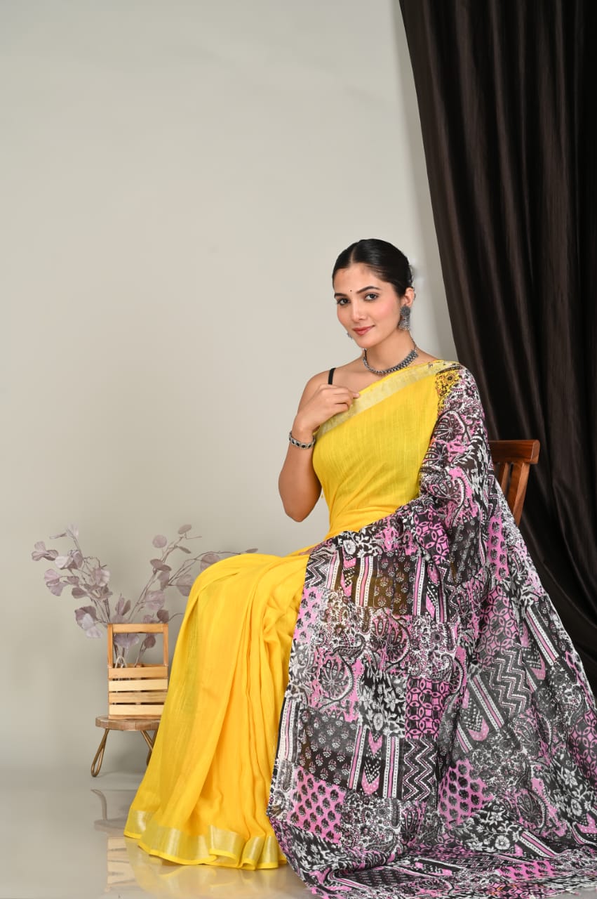 Kalamkari Saree