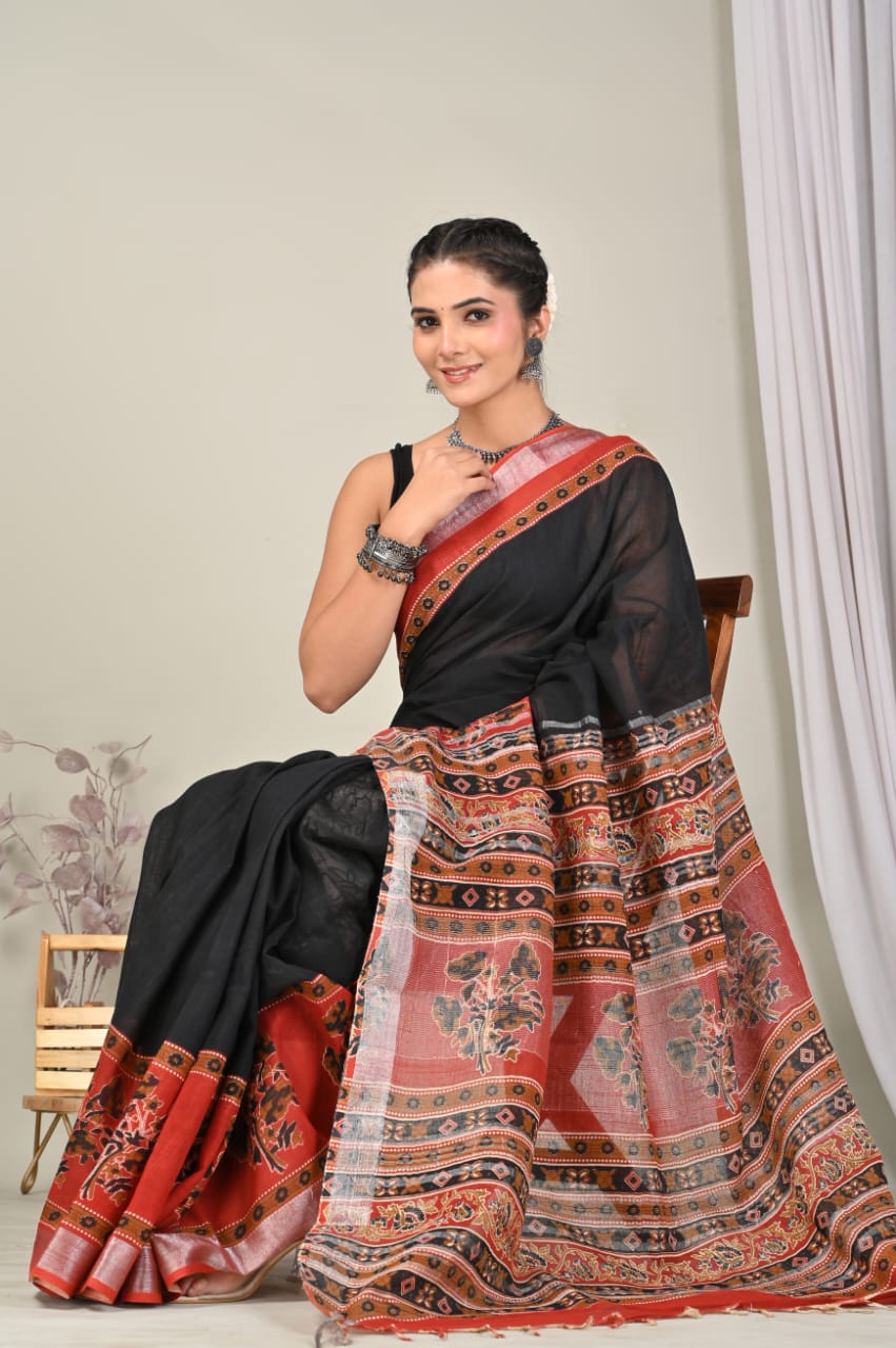 Kalamkari Saree