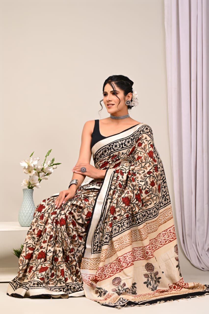 Kalamkari Saree