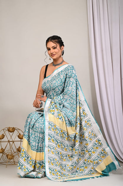 Kalamkari Saree