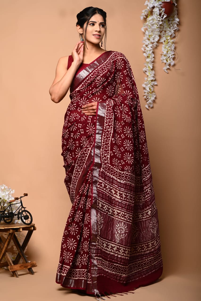 Kalamkari Saree