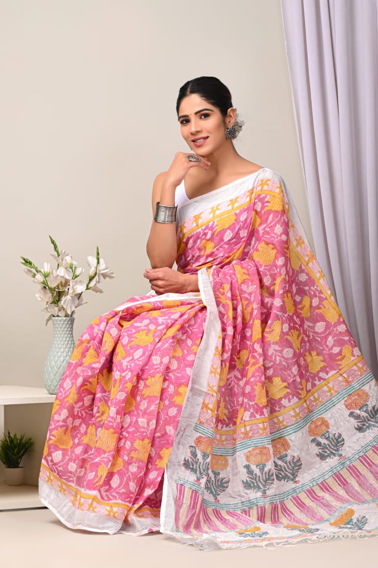 Kalamkari Saree