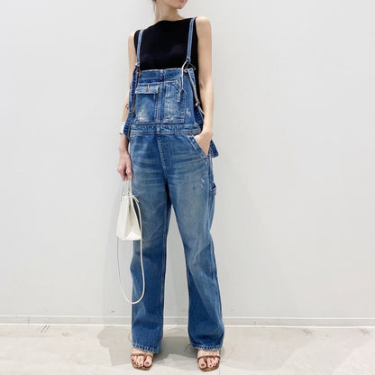 High Waist Casual Suspender Pants for Women – Japanese & Korean Style