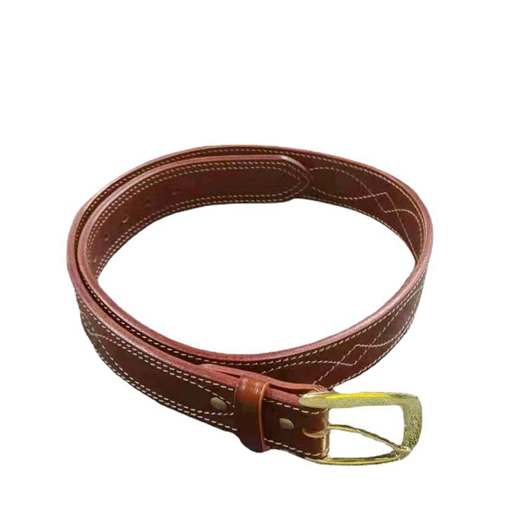 Tactical Skeleton-skin Belt Military Belt Tactical Brass