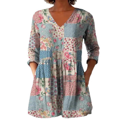 Summer Fashion Casual V-neck Women's Top
