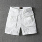 Men's Summer American-style Multi-pocket Stretch Cargo Shorts