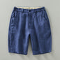 Linen Shorts Men's Loose Plus Size