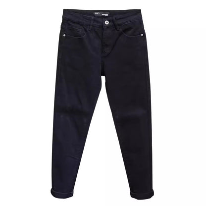 Slim Fit Skinny Solid Color Korean Casual Jeans