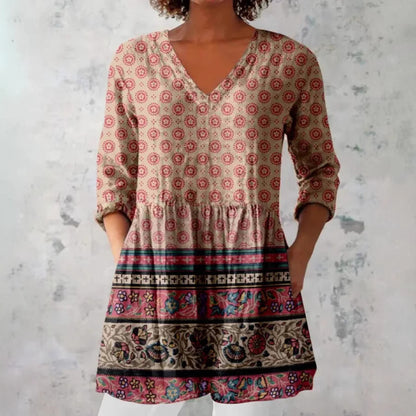 Summer Fashion Casual V-neck Women's Top