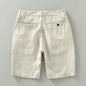 Linen Shorts Men's Loose Plus Size