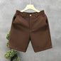 Summer New Thin Cropped Pants Fashion Outwear Slim Fit All-matching