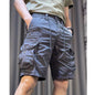 Loose Straight Multi-pocket Casual Overalls Pants