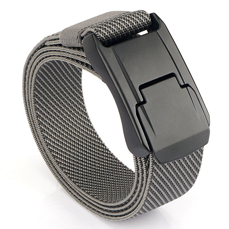 Men's Tactical Belt Casual Weaving Elastic