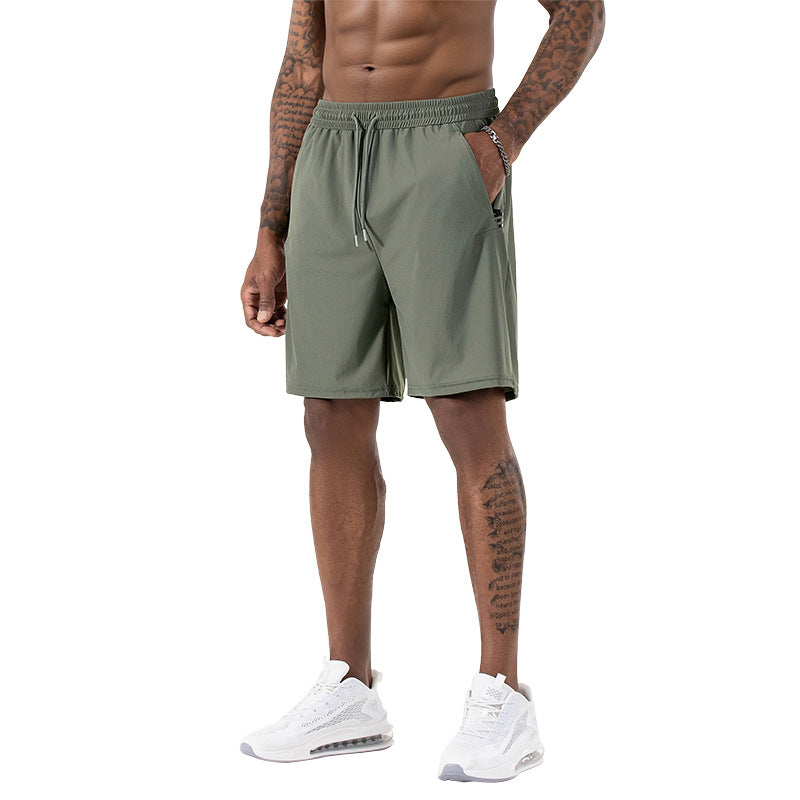 Men's Ice Silk Quick-drying Shorts Nylon Breathable Couple