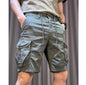 Loose Straight Multi-pocket Casual Overalls Pants