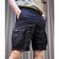Loose Straight Multi-pocket Casual Overalls Pants