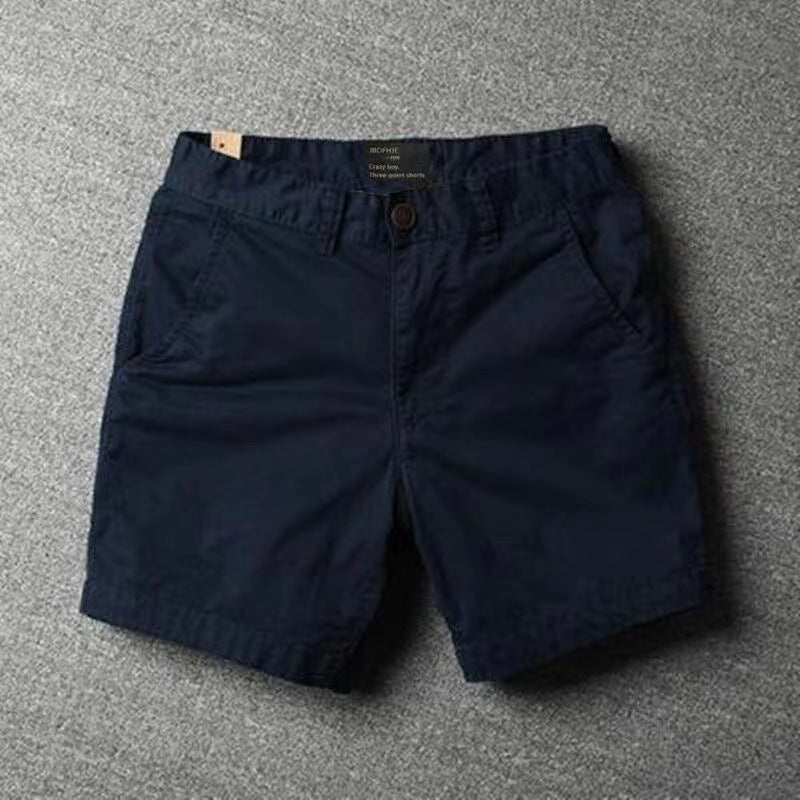 Men's Trendy Cotton Loose Shorts All-matching Outer Wear