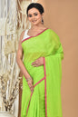 Exclusive Collection – Pure Mulmul Cotton Saree with Original Velvet Skirt Border