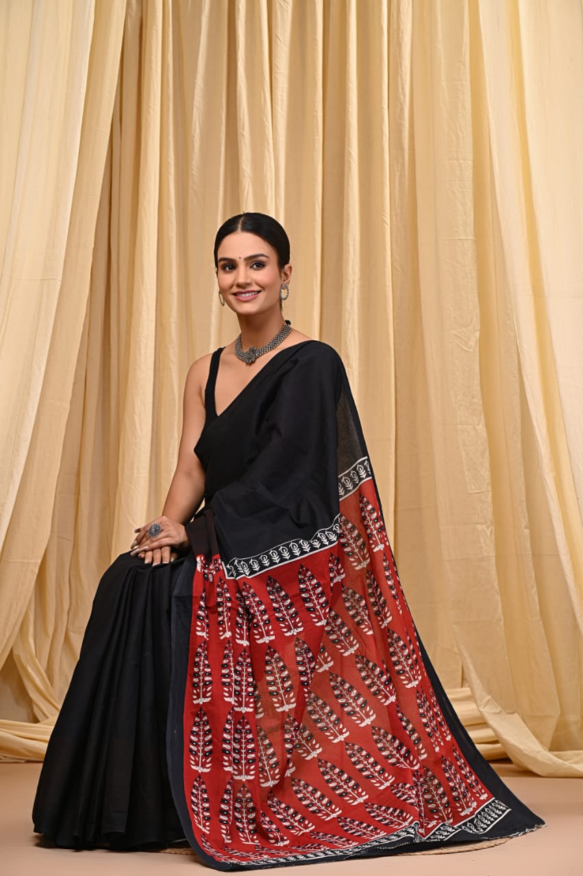 Cotton Mul Sarees – Indigo Special