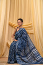 Cotton Mul Sarees – Indigo Special