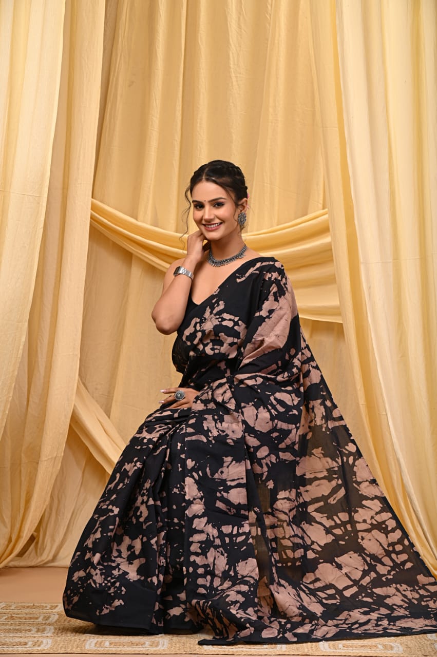Cotton Mul Sarees – Indigo Special