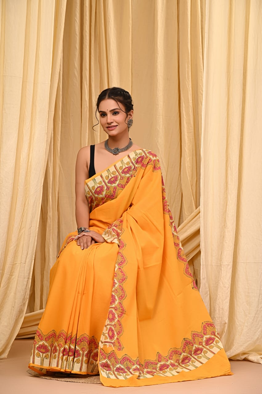 Cotton Mul Sarees – Indigo Special