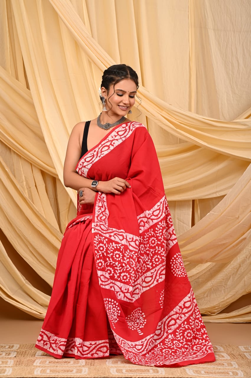 Cotton Mul Sarees – Indigo Special
