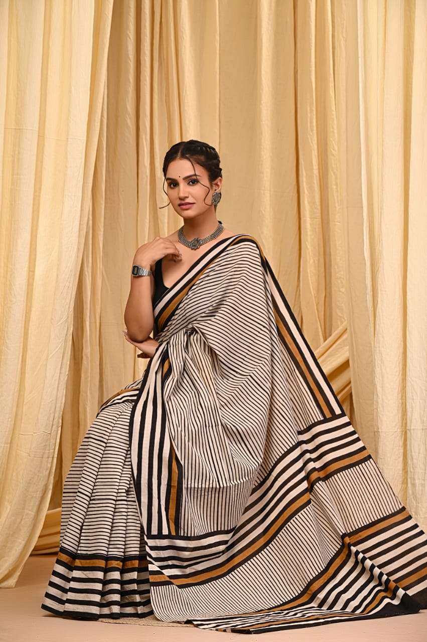 Cotton Mul Sarees – Indigo Special