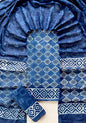 Hand Block Printed Cotton Suit Set (3-Piece)