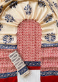 Hand Block Printed Cotton Suit Set (3-Piece)