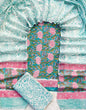 Hand Block Printed Cotton Suit Set (3-Piece)