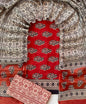 Hand Block Printed Cotton Suit Set (3-Piece)