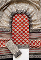 Hand Block Printed Cotton Suit Set (3-Piece)