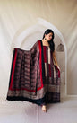 Silk Ajrakh Hand Block 2-Piece Suit