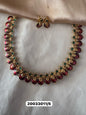 Vedhanandha Necklace – Matte Gold Finish