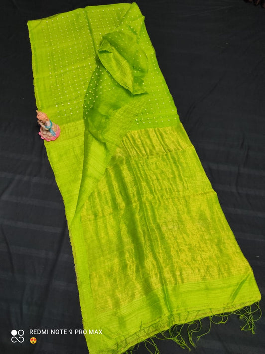 Premium Sisel Matka Saree – Pure Resham by Pure Wash Matka