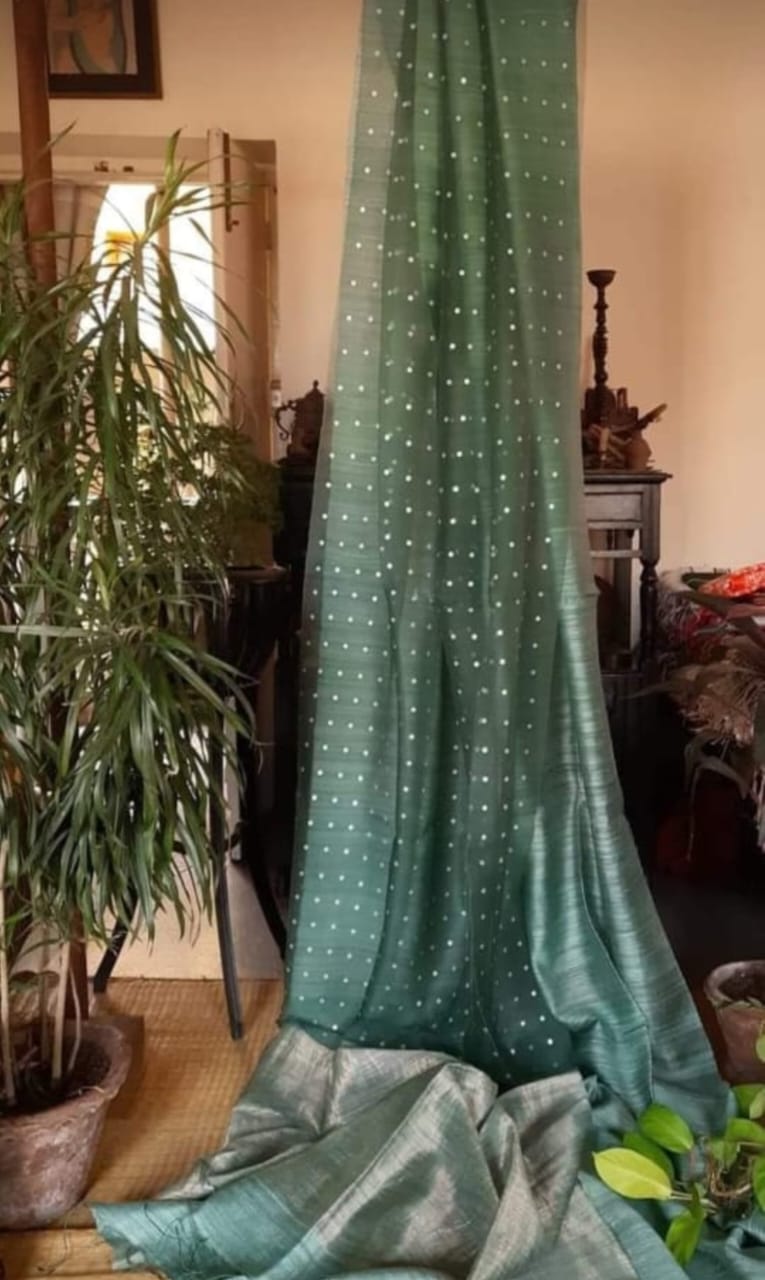 Premium Sisel Matka Saree – Pure Resham by Pure Wash Matka