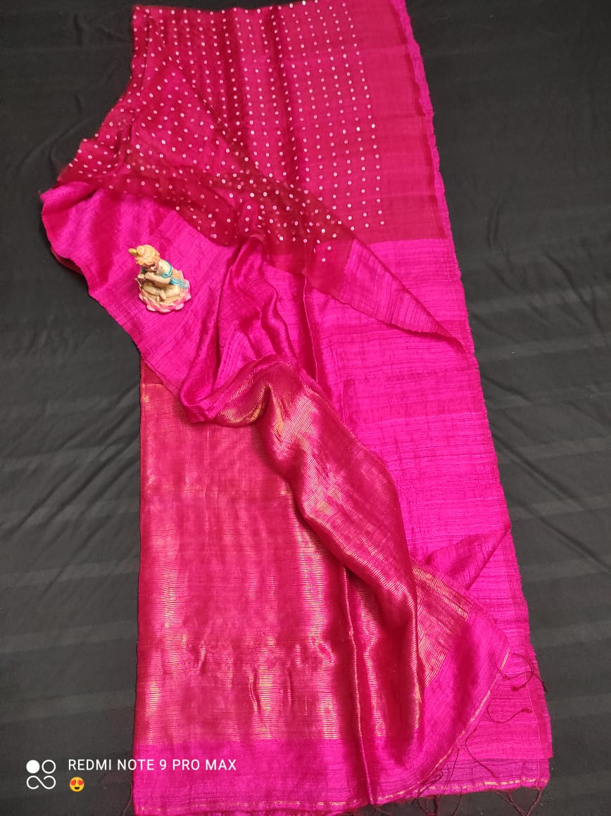 Premium Sisel Matka Saree – Pure Resham by Pure Wash Matka