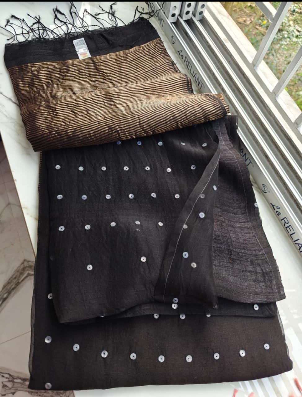 Premium Sisel Matka Saree – Pure Resham by Pure Wash Matka