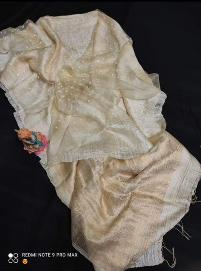 Premium Sisel Matka Saree – Pure Resham by Pure Wash Matka