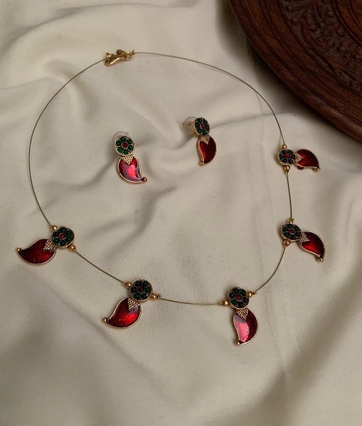 Palakka Set – Matte Gold Finish