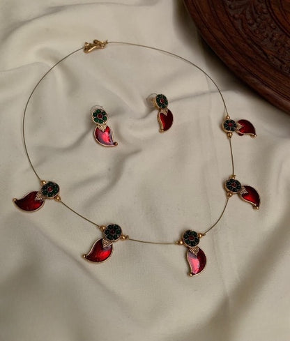 Palakka Set – Matte Gold Finish