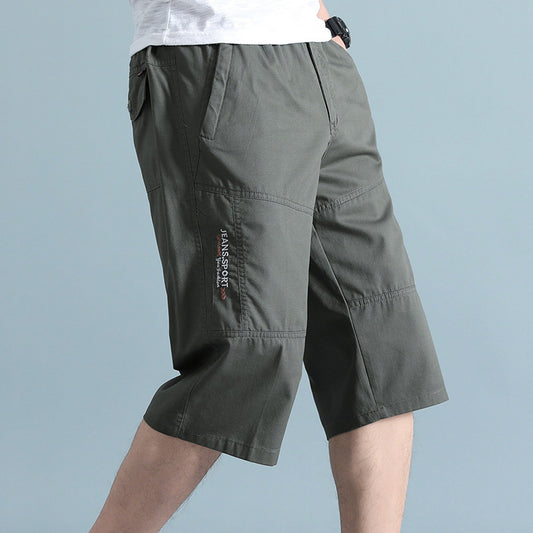 Men's Casual Sports Pants Loose Cotton