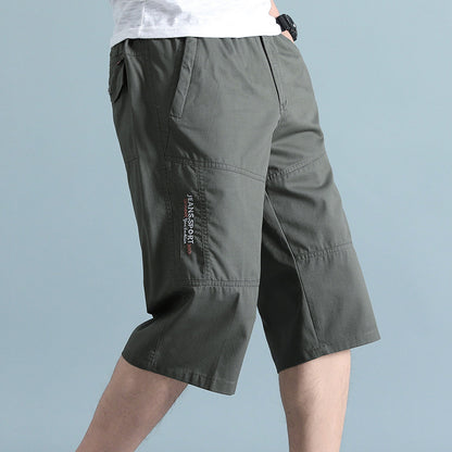 Men's Casual Sports Pants Loose Cotton