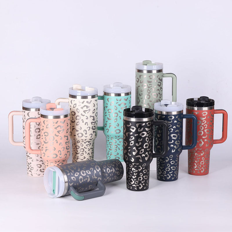 Premium 40oz Stainless Steel Insulated Tumbler – Double Wall Vacuum Flask for Hot & Cold Beverages